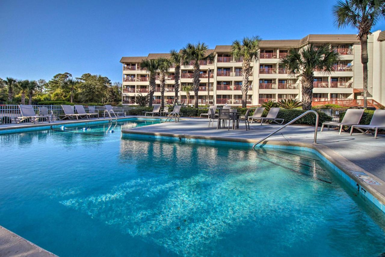 Ocean-View Hilton Head Island Condo Pool, Beach! Eksteriør bilde